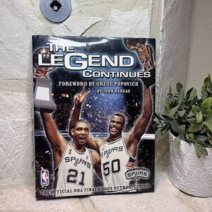 The Legend Continues San Antonio Spurs 2003 Official NBA Finals Retrospective